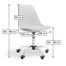Компьютерное кресло BYROOM Office EL''ff белый