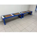 Антивандальная лавка мозаика
