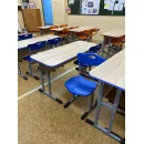 Ученический комплект:одноместная парта+стул