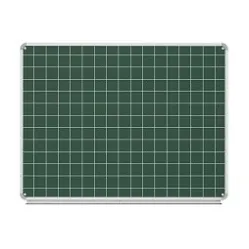Разлинованная доска "Клетка" меловая магнитная 100x75 см ДР(з)-11к