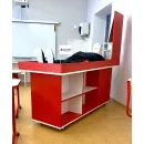 Тележка демонстрационная мобильная на колесах