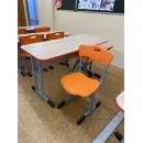 Ученический комплект:2-хместная парта+2 стула