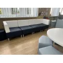 Диван з-хместный модульный с подлокотниками