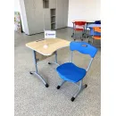 Ученический комплект:2-хместная парта+2 стула