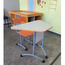 Ученический комплект:2-хместная парта+2 стула