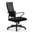 Компьютерное кресло Метта Sit Air-180 B2-290K - Mesh(YP99)+UMF(X1) /Km00/Wh00/K15bL(TG1.0Pl/M09.B02.G15.W01) черный