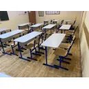 Ученический комплект:2-хместная парта+2 стула