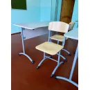 Ученический комплект:одноместная парта+стул