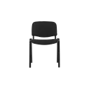 Офисный стул ИЗО black Ткань черная ТК-1