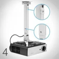 Крепление для проектора CS-PRS-2L (630-1000 мм) потолочное