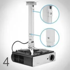 Крепление для проектора CS-PRS-2L (630-1000 мм) потолочное
