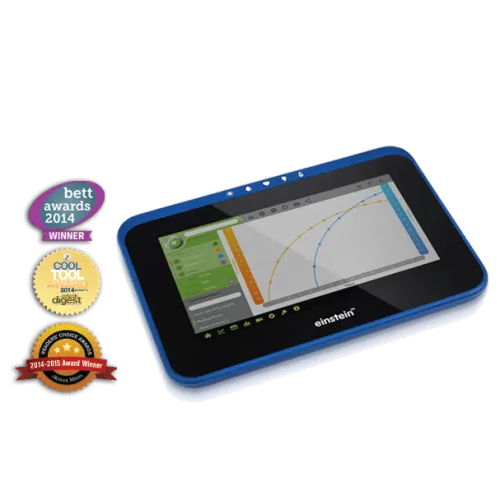 Цифровая лаборатория einsteinTablet+. Планшетный регистратор данных со встроенными датчиками ENTABSEN-BUN+