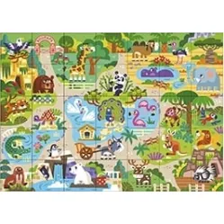 Поле игровое "Зоопарк" (105х75см) 36076