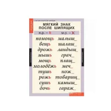 Комплект таблиц для начальной школы «Русский язык. 3 класс» Новый диск