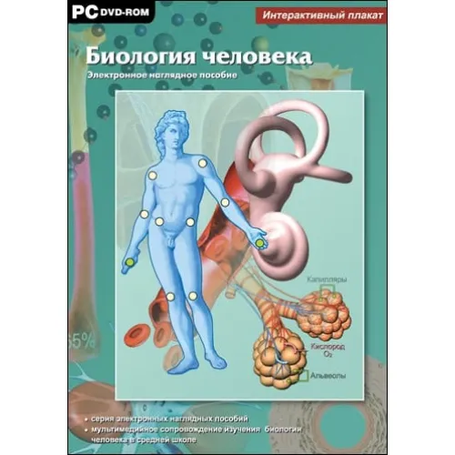 Интерактивные плакаты. Биология человека Новый диск