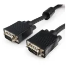 Кабель Cablexpert Premium VGA-20M-Black, 15M/15M, 20м, черн., тройной экран, феррит.кольца