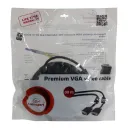Кабель VGA-30M-Black, 15M/15M, 30м, черн., тройной экран, феррит.кольца