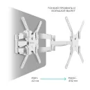 Кронштейн настенный ONKRON M5 белый для размера 37-70"
