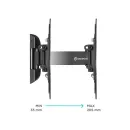 Кронштейн настенный ONKRON NP24 чёрный для размера 17"-43"