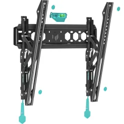 Кронштейн настенный ONKRON TM5 чёрный для размера 32"-65"