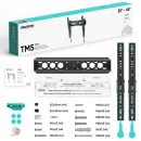 Кронштейн настенный ONKRON TM5 чёрный для размера 32"-65"