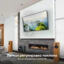 Кронштейн настенный ONKRON TM6 чёрный для размера 43"-85"