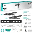 Кронштейн настенный ONKRON TM6 чёрный для размера 43"-85"