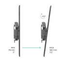 Кронштейн настенный ONKRON UT4 чёрный для размера 55"-100"