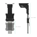 Кронштейн потолочный ONKRON CR1S чёрный для размера 10"-40"