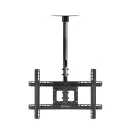 Кронштейн потолочный ONKRON N1L чёрный для размера 32"-80"