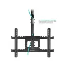Кронштейн потолочный ONKRON N2L чёрный для размера 32"-80"