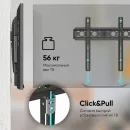Кронштейн настенный ONKRON FM5 чёрный для размера 32"-65"