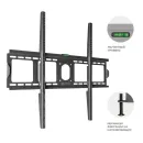 Кронштейн настенный ONKRON UF4 чёрный для размера 55"-100"