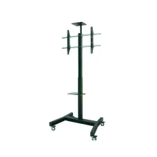 Мобильная напольная стойка OMB Big Trolley (black) для размера 46-90"