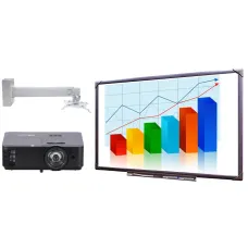 Интерактивный комплект EliteBoard WR-83A24C с проектором InFocus IN114BBST и креплением Stoiko MS-750 B-S