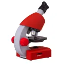 Оптический микроскоп Bresser Junior 40x-640x, красный