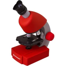 Оптический микроскоп Bresser Junior 40x-640x, красный