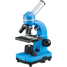 Оптический микроскоп Bresser Junior Biolux SEL 40–1600x, синий