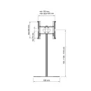Напольная стойка SMS Flatscreen FM ST1800 A/B для размера 15-49"