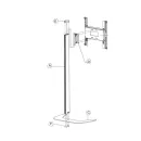 Напольная стойка SMS Flatscreen FM ST800 A/B для размера 15-49"
