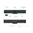 Система ВКС Yealink UVC34 (E-PTZ, встроенный саундбар и микрофоны, AMS 2 года)