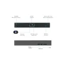 Система ВКС Yealink UVC40 (USB-видеокамера 8x EPTZ с встроенным саундбаром и микрофоном для MVC400/MCore, AMS-2 года)