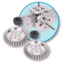 Коническая шестерня с ацеталовым подшипником TETRIX MAX (2 шт в упаковке) 38007