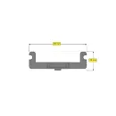 Монтажный кронштейн для батареи TETRIX PRIME (2 шт в упаковке) 40236