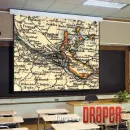 Экран с электроприводом Draper Targa NTSC (4:3) 305/120" (10') (175x234, XH800E HCG)