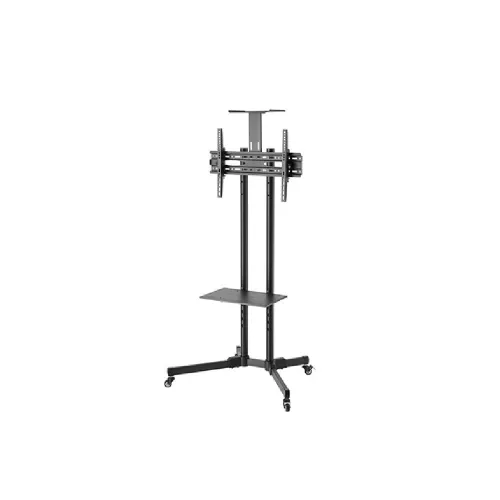 Мобильная напольная стойка FIX T1028B (Black) для размера 37"-70"