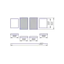Раздвижная рельсовая система PolyGlide Slide Mono-1 для интерактивных досок