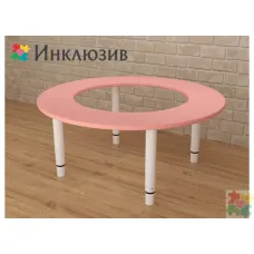 Дидактический детский стол Инклюзив «Бублик»