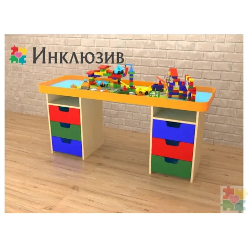 Дидактический детский стол Инклюзив «Знайка»