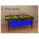 Игровой многофункциональный стол STEAM Инклюзив «Весёлые пчёлки» (оранжевый)